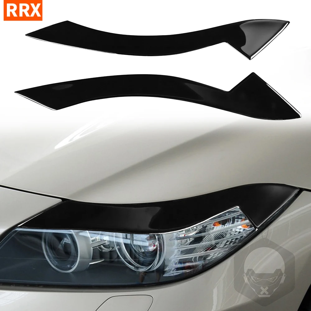 Car Front Headlight Eyebrow Eyelid Eyelash Cover Trim Piano Black Sticker For BMW Z4 E89 2009-2015 Exterior Lamp Accessories
Car Front Headlight Eyebrow Eyelid Eyelash Cover Trim Piano Black Sticker For BMW Z4 E89 2009-2015 Exterior Lamp Accessories