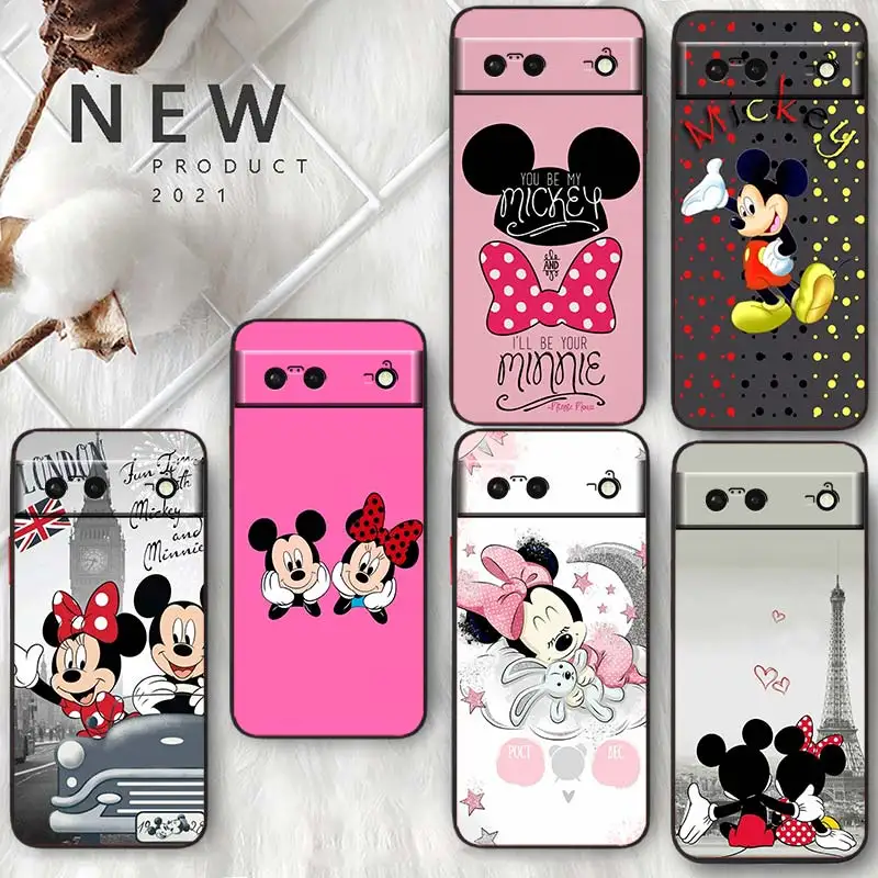 Minnie Mickey Mouse Anime For Google Pixel 7 6 Pro 6A 5A 5 4 4A XL 5G Shell Soft Silicone Fundas Coque Capa Black Phone Case
Minnie Mickey Mouse Anime For Google Pixel 7 6 Pro 6A 5A 5 4 4A XL 5G Shell Soft Silicone Fundas Coque Capa Black Phone Case