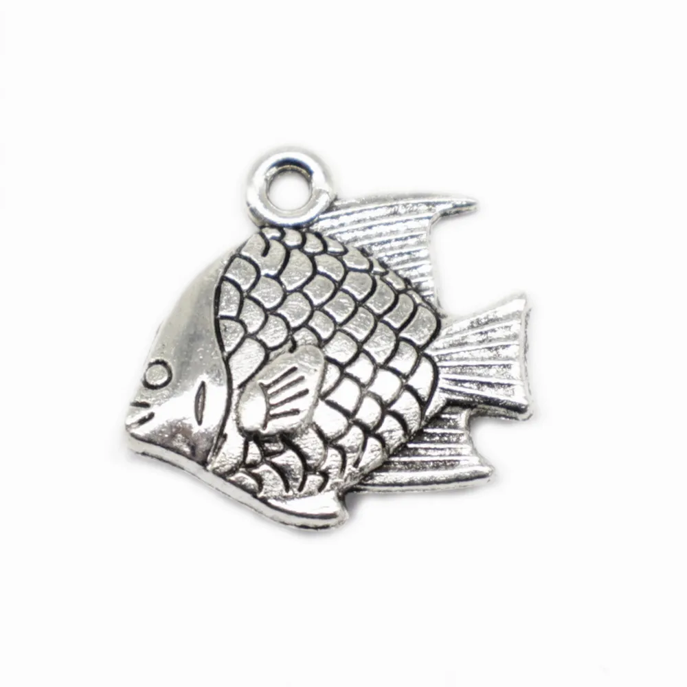 Accessori For Woman Fish Charm Pendants For Jewelry Making 17X16mm Antique Silver Color 5 Pieces
Accessori For Woman Fish Charm Pendants For Jewelry Making 17X16mm Antique Silver Color 5 Pieces