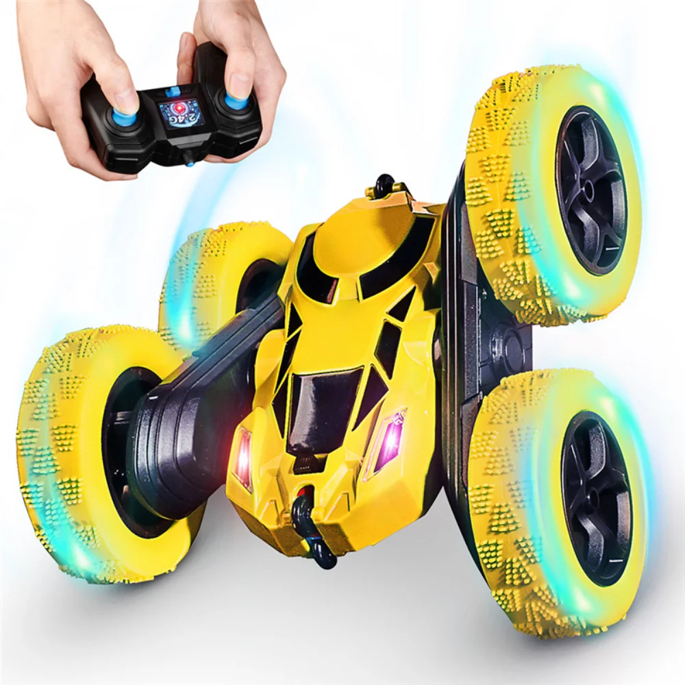 RC Car Double-sided Remote Control Car 2.4G RC Stunt Drift Car Tumbling Driving Electric Toys for Children Boy Kids Gifts
RC Car Double-sided Remote Control Car 2.4G RC Stunt Drift Car Tumbling Driving Electric Toys for Children Boy Kids Gifts