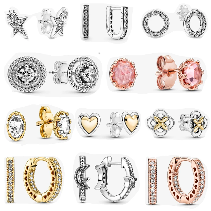 2022 Super Quality Cute Model 925 Sterling Silver Stud Earring For Women Fit Original Pan Jewelry Best Gift Ever To Lover Luxury
2022 Super Quality Cute Model 925 Sterling Silver Stud Earring For Women Fit Original Pan Jewelry Best Gift Ever To Lover Luxury