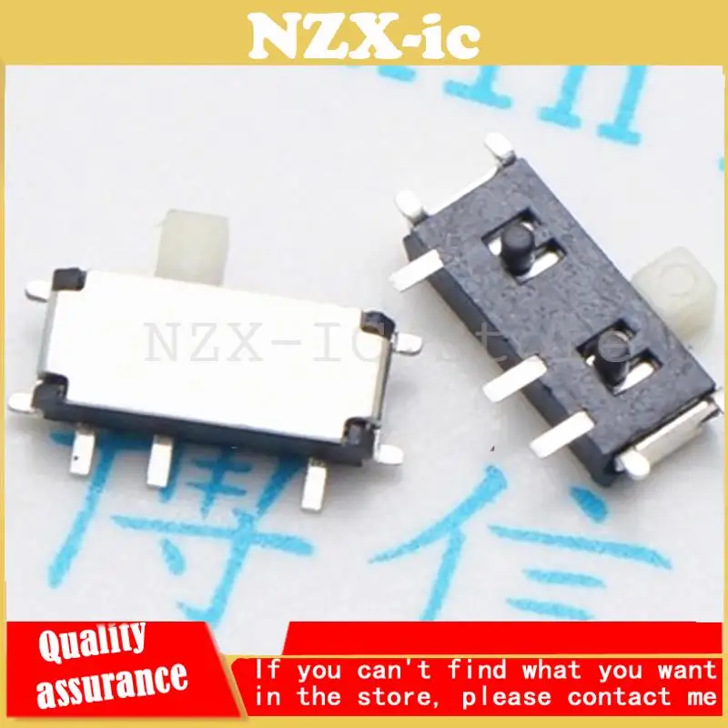 

10PCS Seven-foot pull slide switch power switch MSK-12C01-07(1P2T) 7P micro toggle switch