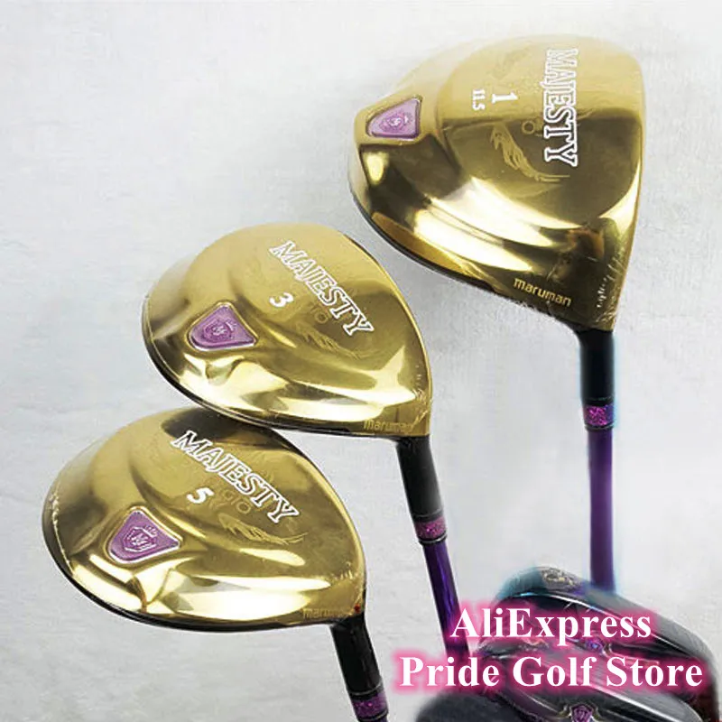 Womens Golf driver set Majesty Prestigio 9 Golf drivers 11.5 loft Driver clubs Graphite Golf shaft L flex With Head cover
Womens Golf driver set Majesty Prestigio 9 Golf drivers 11.5 loft Driver clubs Graphite Golf shaft L flex With Head cover