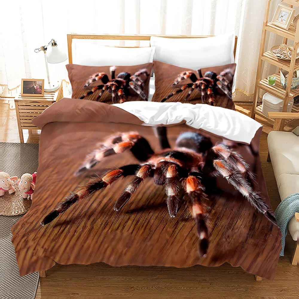 Spider Pictures Bedding Set Home Digital Printing Polyester with 1/2 Pillowcase Comforter Bedding Sets Twin Queen
Spider Pictures Bedding Set Home Digital Printing Polyester with 1/2 Pillowcase Comforter Bedding Sets Twin Queen