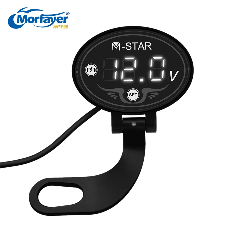 Waterproof Low Voltage Alarm Monitor Universal Motorcycle Digital Voltmeter Display 9-24V
Waterproof Low Voltage Alarm Monitor Universal Motorcycle Digital Voltmeter Display 9-24V