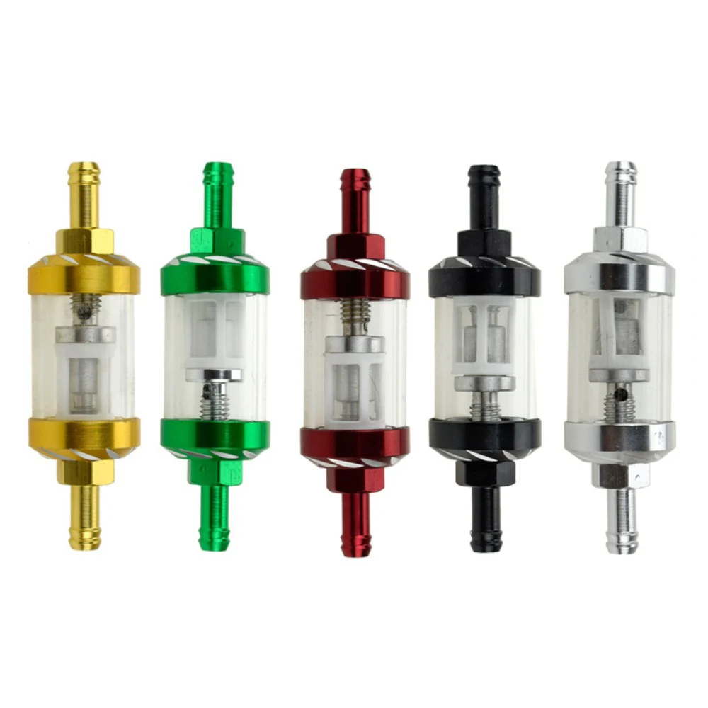 Motorcycle Oil Filter Auminium Glass Inline Fuel Gasoline Filter FOR HONDA CBF 150R VFR 800X CB 1100 FOR KAWASAKI NINJA 300 FZ1N
Motorcycle Oil Filter Auminium Glass Inline Fuel Gasoline Filter FOR HONDA CBF 150R VFR 800X CB 1100 FOR KAWASAKI NINJA 300 FZ1N