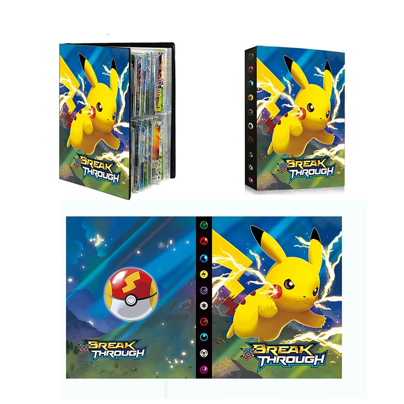 2022 Pokemon Cards Latest Album Book Cartoon Anime Pokémon 240 Card XY Pikachu Collection Holder Game Map Binder Folder Gift
2022 Pokemon Cards Latest Album Book Cartoon Anime Pokémon 240 Card XY Pikachu Collection Holder Game Map Binder Folder Gift