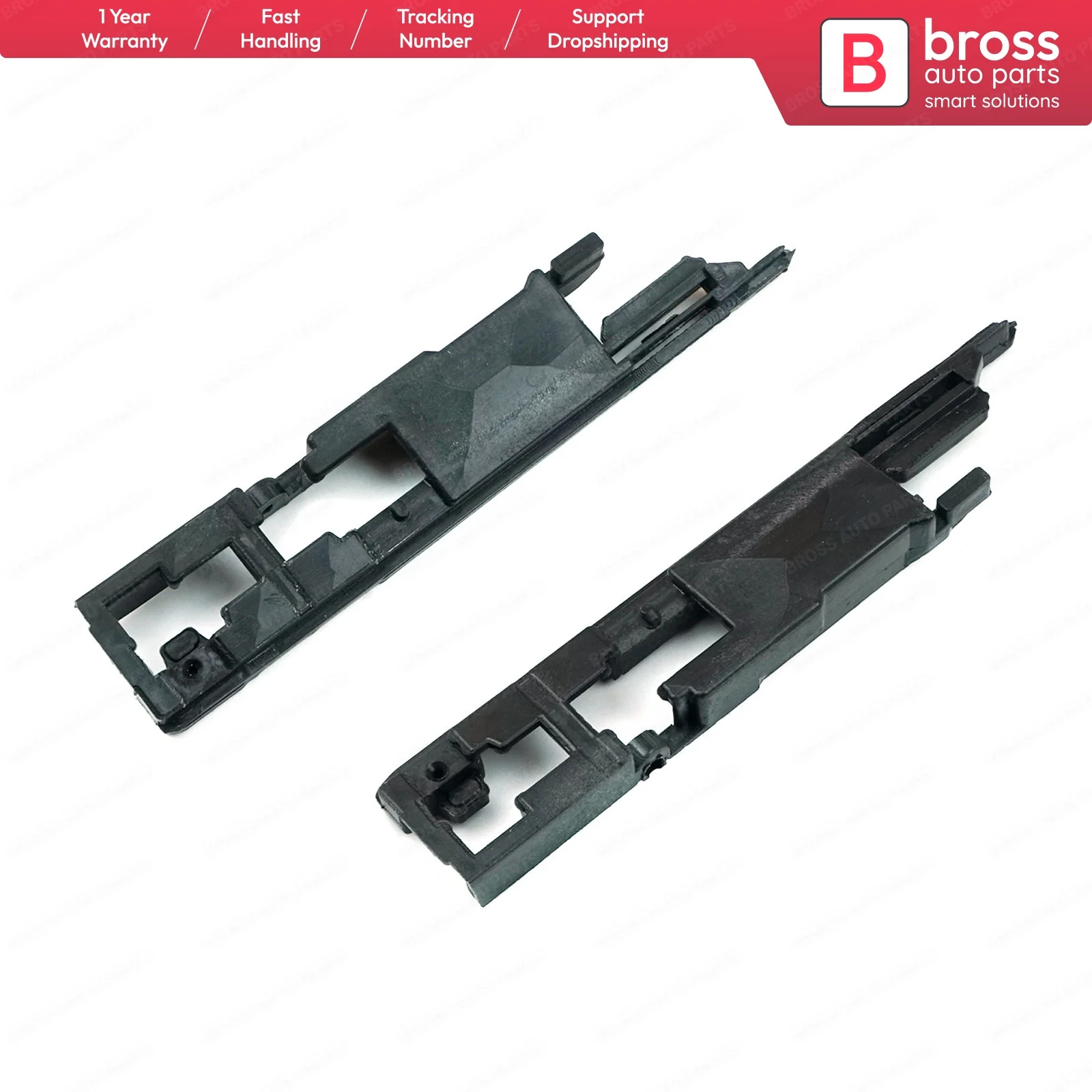 

Bross Auto Parts BSR544 Sunroof Sunshade Runner Repair Parts 54107199478 for BMW X5 X3 E61 Fast Shipment Ship From Turkey