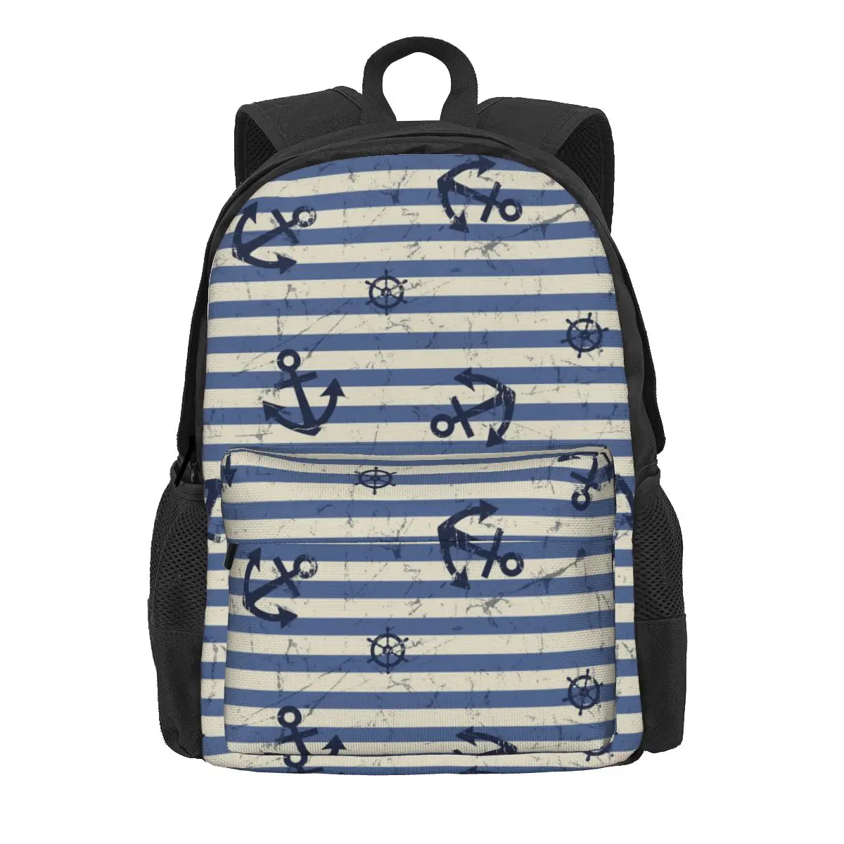 Anchor And Navy Blue Stripes Women Backpack Fashion Children School Bag Laptop Rucksack Boys Girls Waterproof Rucksack
Anchor And Navy Blue Stripes Women Backpack Fashion Children School Bag Laptop Rucksack Boys Girls Waterproof Rucksack