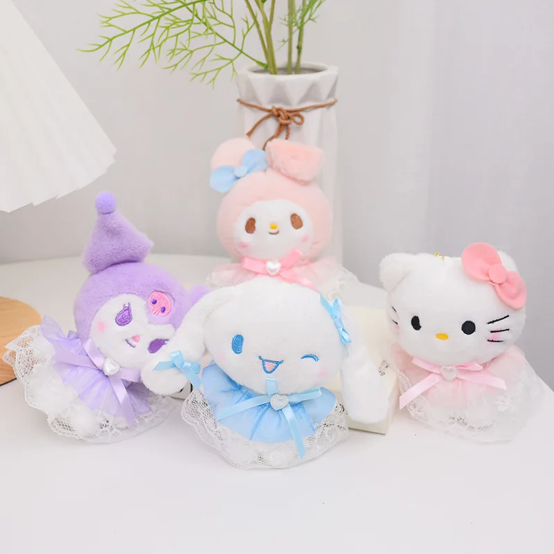 Kawaii Sanrio Cinnamoroll Kuromi My Melody Hello Kitty Cartoon Cute Plush Doll Pendant Stuffed Toy Keychain Bag Accessories Gift
Kawaii Sanrio Cinnamoroll Kuromi My Melody Hello Kitty Cartoon Cute Plush Doll Pendant Stuffed Toy Keychain Bag Accessories Gift