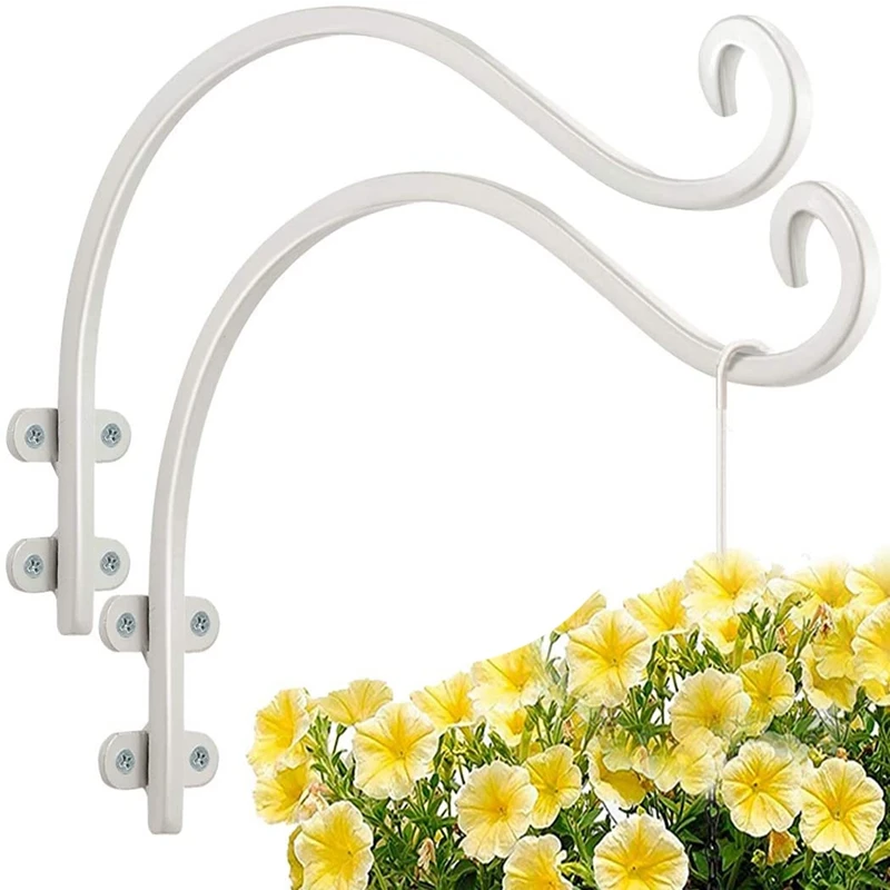 Plant Hanging Hooks - Plant Hanger Bracket For Flowers Baskets Planter Pots Bird Feeder Outdoor Indoor Garden
Plant Hanging Hooks - Plant Hanger Bracket For Flowers Baskets Planter Pots Bird Feeder Outdoor Indoor Garden