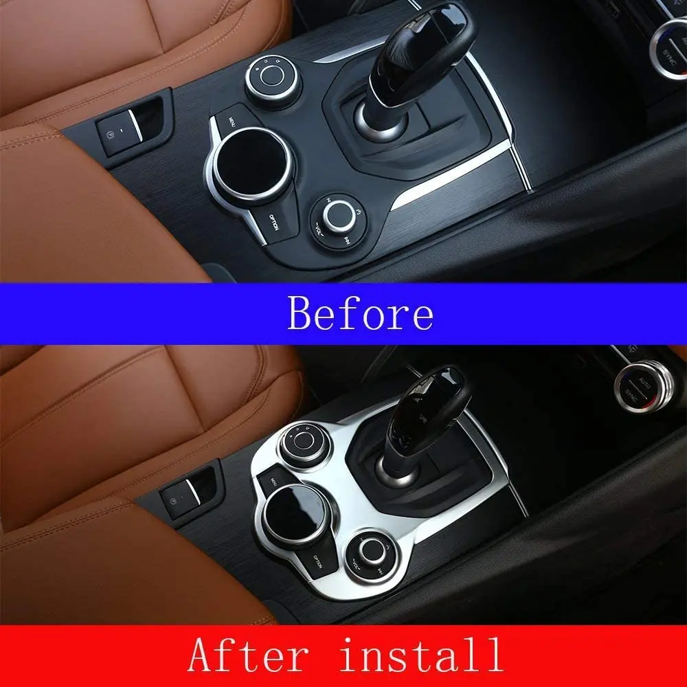 For Alfa Romeo Giulia Stelvio Outer 2017 2018 ABS Matte Interior Center Console Gear Shift Panel Cover Trim Auto Accessory
For Alfa Romeo Giulia Stelvio Outer 2017 2018 ABS Matte Interior Center Console Gear Shift Panel Cover Trim Auto Accessory