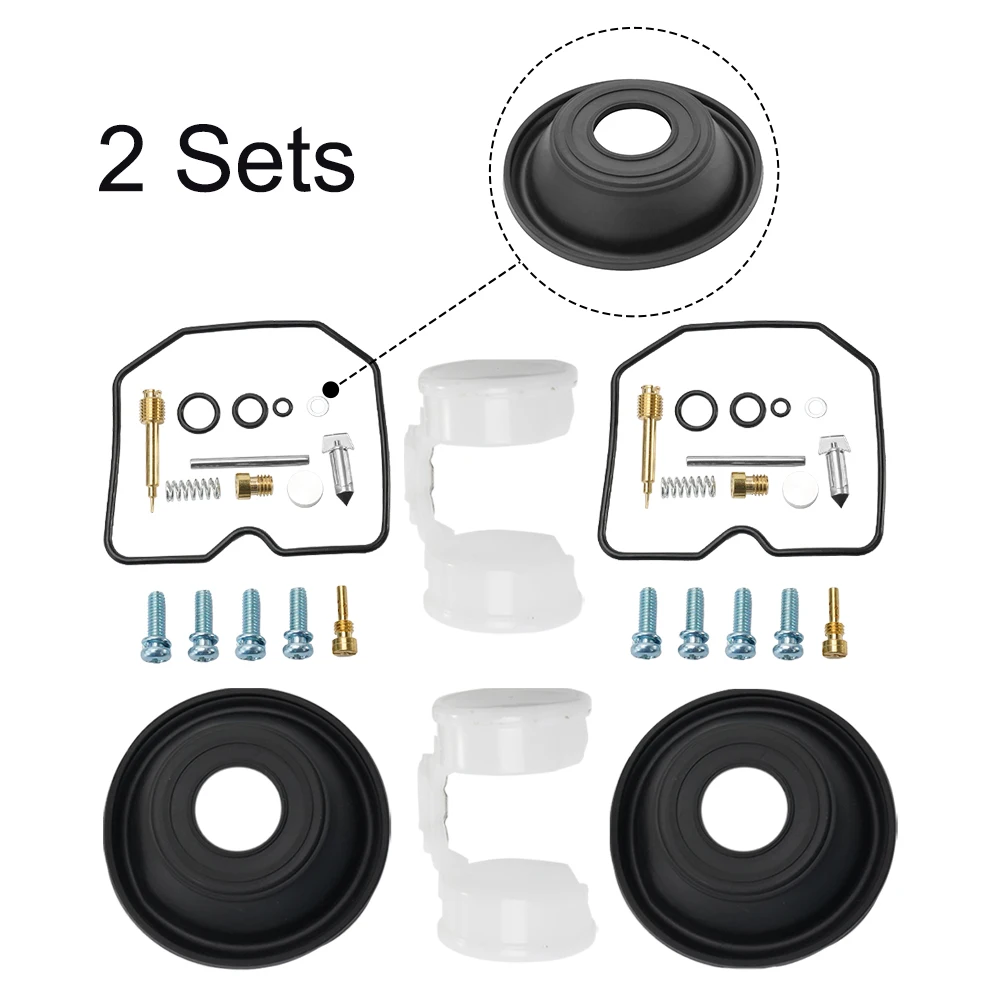 2 Sets Motorcycle Carburetor Scooter Spare Parts For KAWASAKI Vulcan 500 EN500 EN 500 Carburetor Repair Kit Plunger Diaphragm
2 Sets Motorcycle Carburetor Scooter Spare Parts For KAWASAKI Vulcan 500 EN500 EN 500 Carburetor Repair Kit Plunger Diaphragm