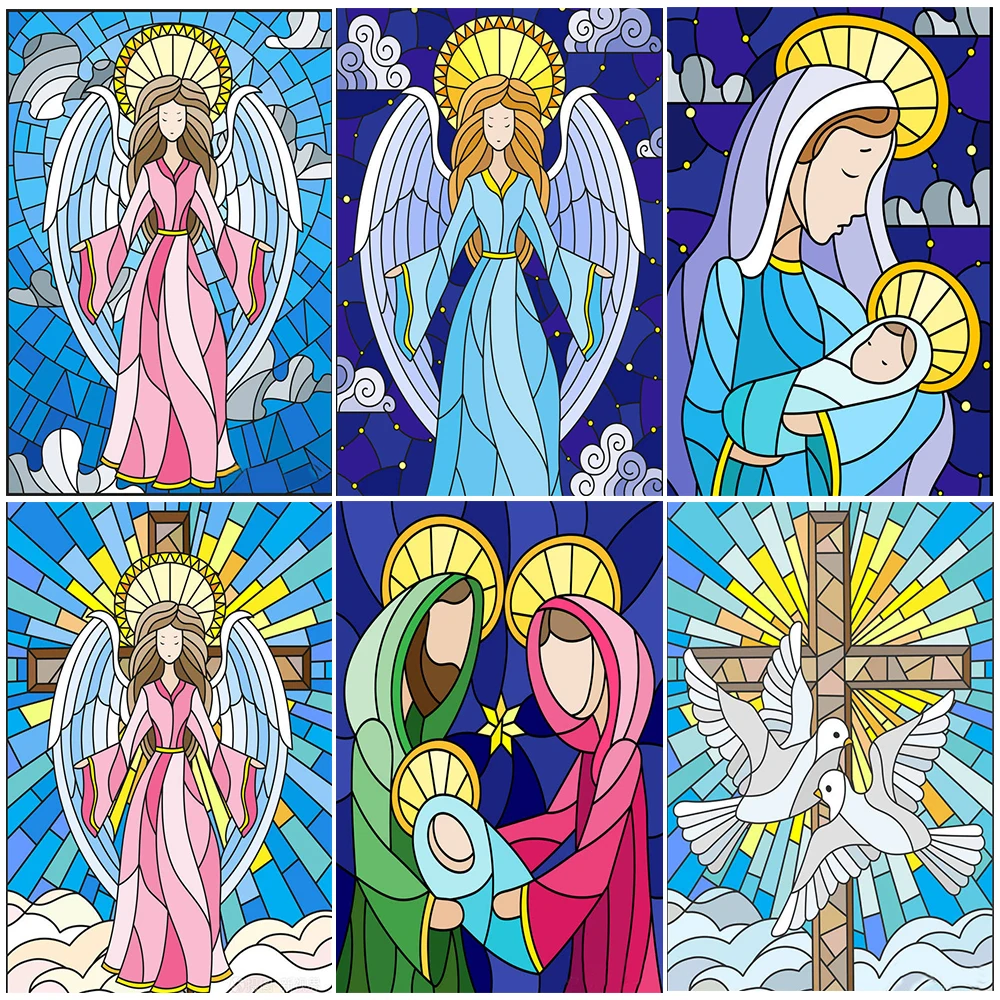 5D алмазная живопись, вышивка, мозаика, сделай сам, окрашенное стекло, религия, новая инкрустированная стразы, Набор для вышивки крестиком, домашний декор 
5D алмазная живопись, вышивка, мозаика, сделай сам, окрашенное стекло, религия, новая инкрустированная стразы, Набор для вышивки крестиком, домашний декор