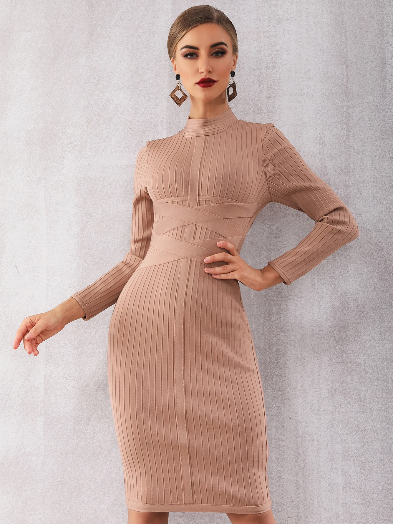 2023 Winter New Celebrity Party Bodycon Bandage Dress Women Long Sleeve O-Neck Elegant Sexy Night Out Club Dress Women Vestidos
2023 Winter New Celebrity Party Bodycon Bandage Dress Women Long Sleeve O-Neck Elegant Sexy Night Out Club Dress Women Vestidos