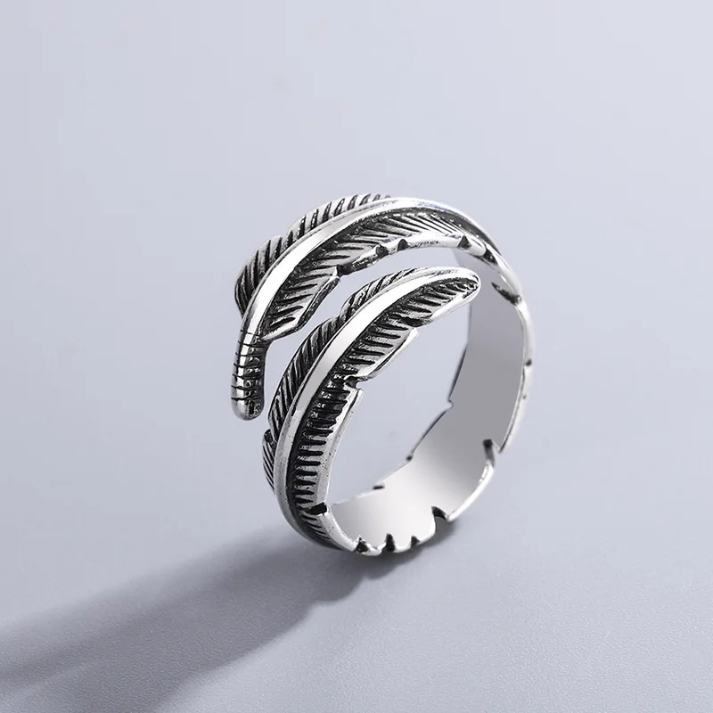 925 Stamp Silver Open Feather Rings For Women Goth Punk Jewelry And Accessories Cheap Items With Free Shipping GaaBou Jewellery
925 Stamp Silver Open Feather Rings For Women Goth Punk Jewelry And Accessories Cheap Items With Free Shipping GaaBou Jewellery