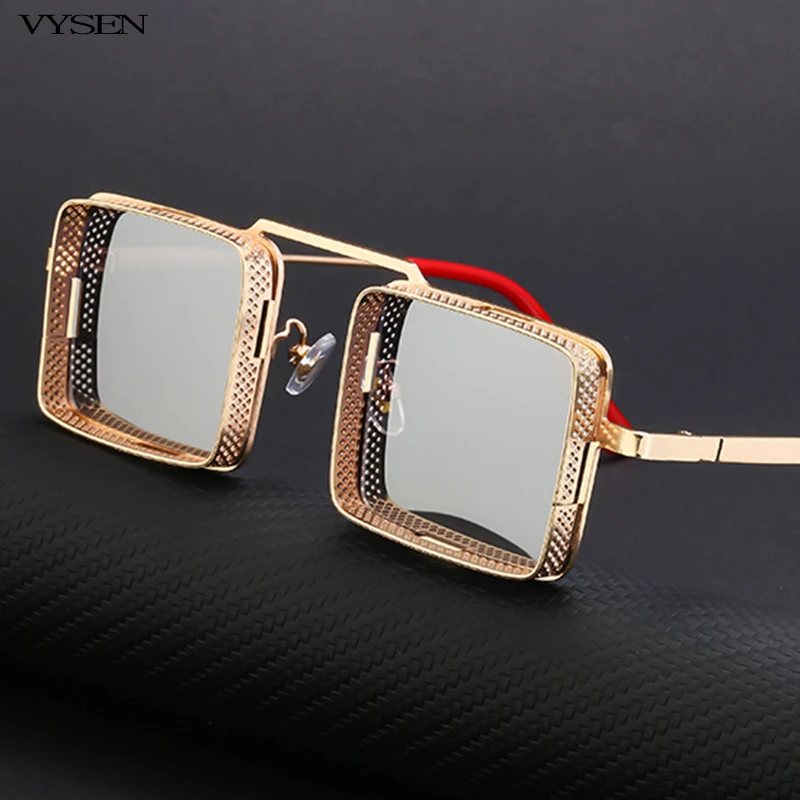 Fashion Square Steampunk Sunglasses For Men 2022 New Luxury Punk Sun Glasses Women's Metal Sunglass Oculos De Sol Masculino Luxo
Fashion Square Steampunk Sunglasses For Men 2022 New Luxury Punk Sun Glasses Women's Metal Sunglass Oculos De Sol Masculino Luxo