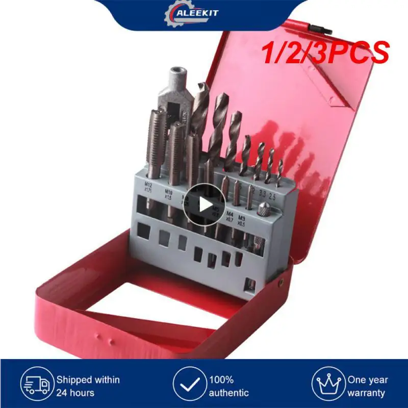 1/2/3PCS HSS-CO 5% Cobalt Twist Drill Bit Set Metric Straight Shank Set With Metal Case For Stainless Steel Wood Metal Drilling 
1/2/3PCS HSS-CO 5% Cobalt Twist Drill Bit Set Metric Straight Shank Set With Metal Case For Stainless Steel Wood Metal Drilling