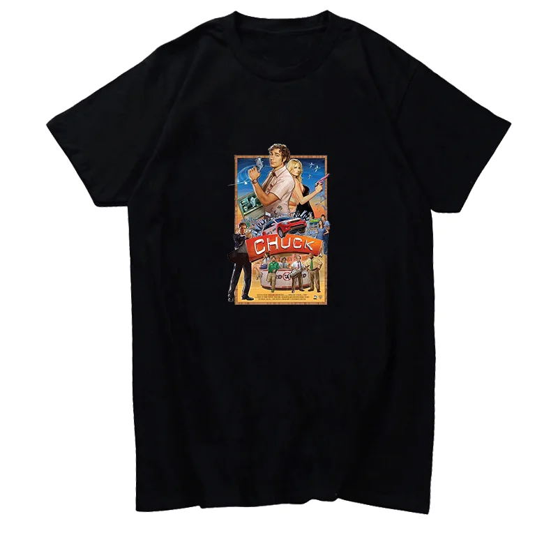 Chuck Poster Movie graphic t shirts O-neck T-shirt Oversized Tops Tee shirts Streetwear Harajuku Summer Men's clothing
Chuck Poster Movie graphic t shirts O-neck T-shirt Oversized Tops Tee shirts Streetwear Harajuku Summer Men's clothing