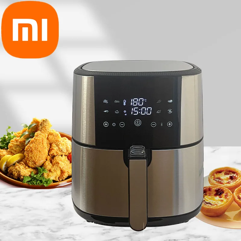 Xiaomi Smart Fryer Household Air Fryer 8L Multifunctional Smokeless Smart Timing Fryer
Xiaomi Smart Fryer Household Air Fryer 8L Multifunctional Smokeless Smart Timing Fryer