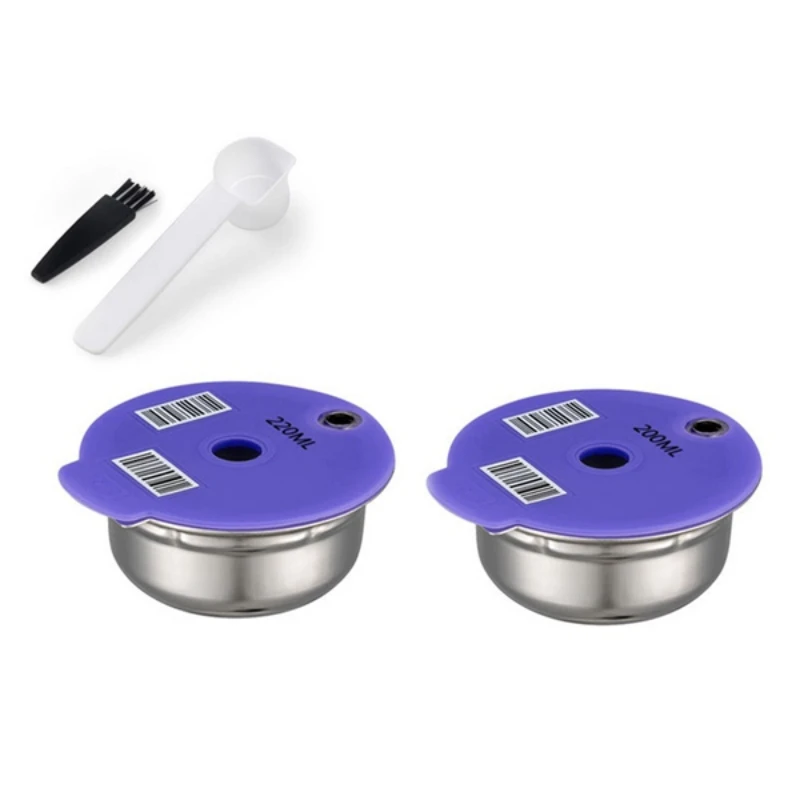 Coffee Capsule Pod for Machine Refillable Filter Pod Silicone Lid Replacement 200ML+220ML Espresso Coffee
Coffee Capsule Pod for Machine Refillable Filter Pod Silicone Lid Replacement 200ML+220ML Espresso Coffee