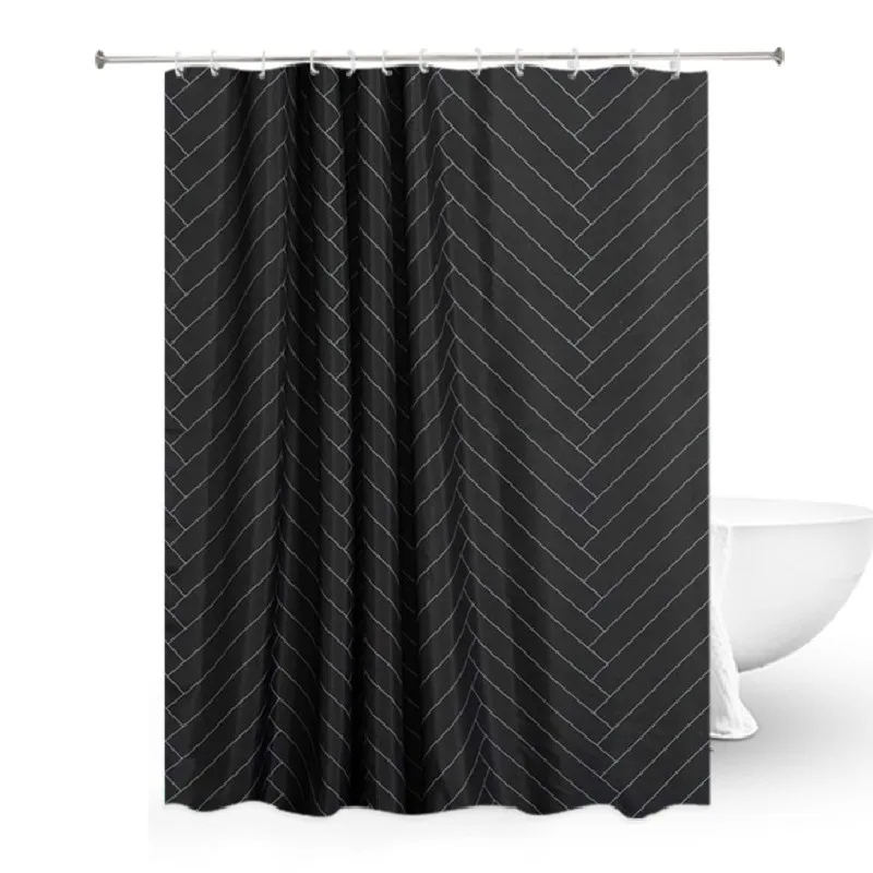 Europe Waterproof Shower Curtain with Hooks Bathroom Thick Polyester Fabric Light Luxury Geometric Print Privacy Partition Cloth
Europe Waterproof Shower Curtain with Hooks Bathroom Thick Polyester Fabric Light Luxury Geometric Print Privacy Partition Cloth