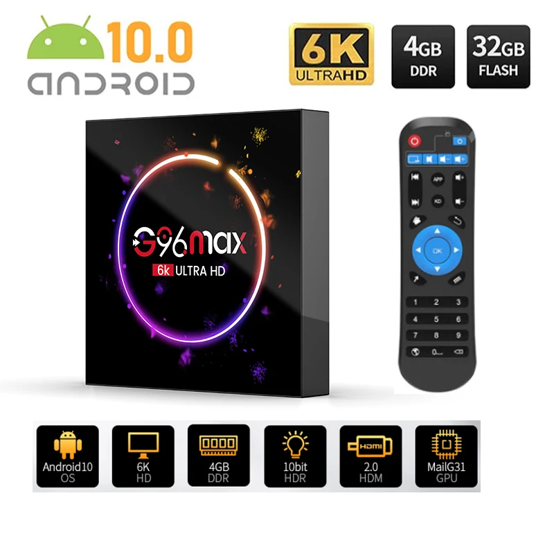 ТВ-приставка смарт-ТВ Allwinner H616, 10,0 ГГц, Android 2,4, 2 + 16/32/64/128 ГБ, 4 ядра, 6K
ТВ-приставка смарт-ТВ Allwinner H616, 10,0 ГГц, Android 2,4, 2 + 16/32/64/128 ГБ, 4 ядра, 6K