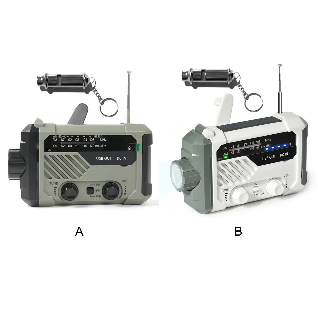 Portable Radio with Antenna Multifunctional Camping LED Flashlight Emergency Survival Equipment Supplies Green
Portable Radio with Antenna Multifunctional Camping LED Flashlight Emergency Survival Equipment Supplies Green