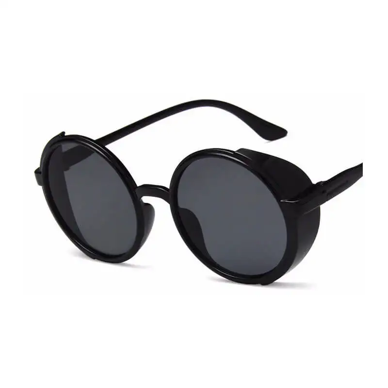Pink Black Vintage Steampunk Sunglasses Women High Quality Summer 2022 New Sun Glasses Round Frame With Side Shields
Pink Black Vintage Steampunk Sunglasses Women High Quality Summer 2022 New Sun Glasses Round Frame With Side Shields