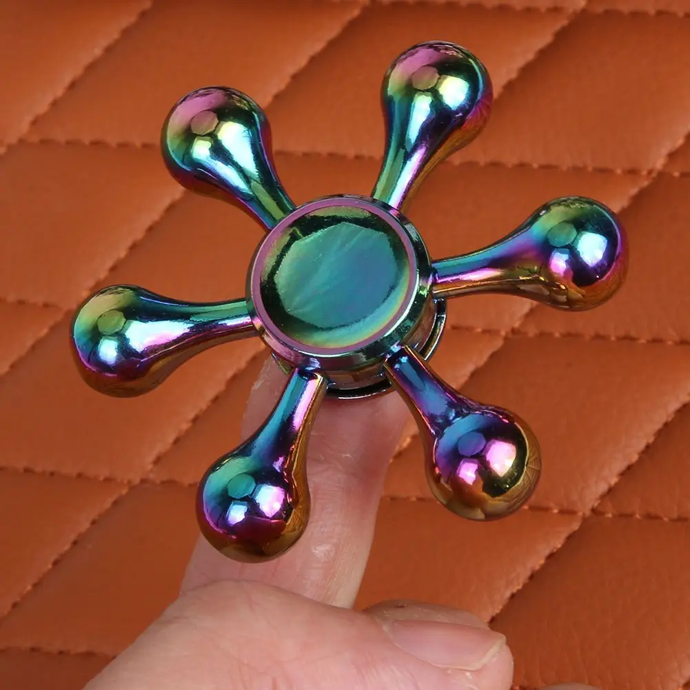 Colorful Water Drops Fingertip Gyroscope Alloy Fingertip Gyroscope Spinning Toy Decompression
Colorful Water Drops Fingertip Gyroscope Alloy Fingertip Gyroscope Spinning Toy Decompression