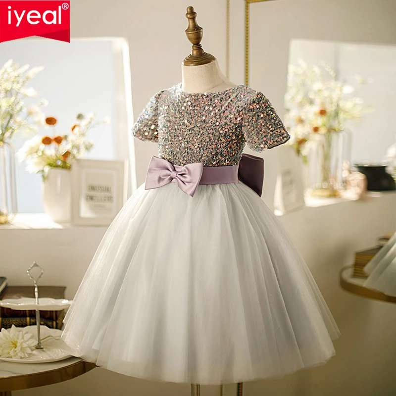 Платье принцессы IYEAL с блестками для девочек на день рождения, модное свадебное платье с цветами для девочек, детское платье для выступления ведущего пианино
Платье принцессы IYEAL с блестками для девочек на день рождения, модное свадебное платье с цветами для девочек, детское платье для выступления ведущего пианино