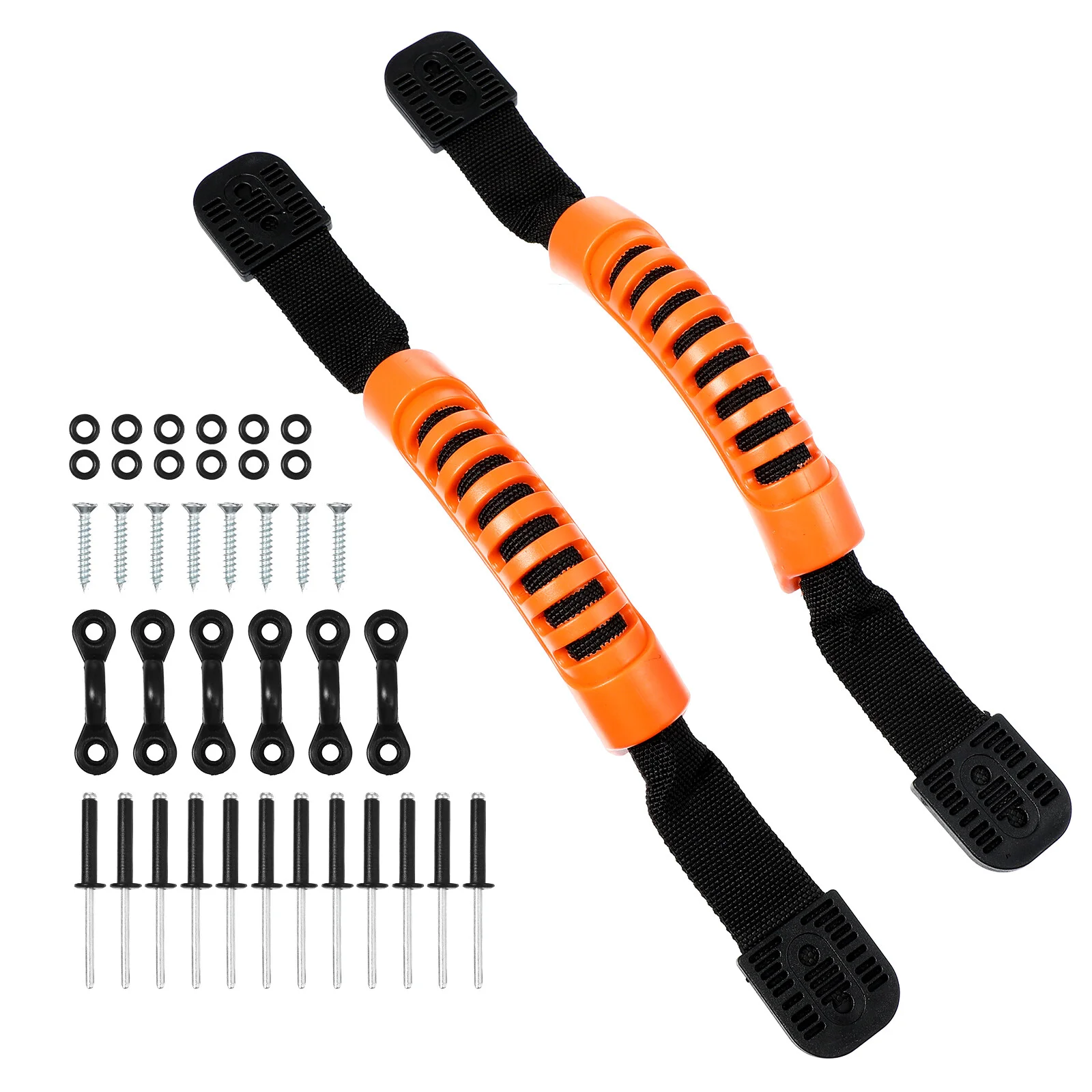 2Pcs Kayak Replacement Handles Canoe Boat Side Mount Carry Handles with 12 Rivets and 8 Screws for Kayaks Suitcase
2Pcs Kayak Replacement Handles Canoe Boat Side Mount Carry Handles with 12 Rivets and 8 Screws for Kayaks Suitcase