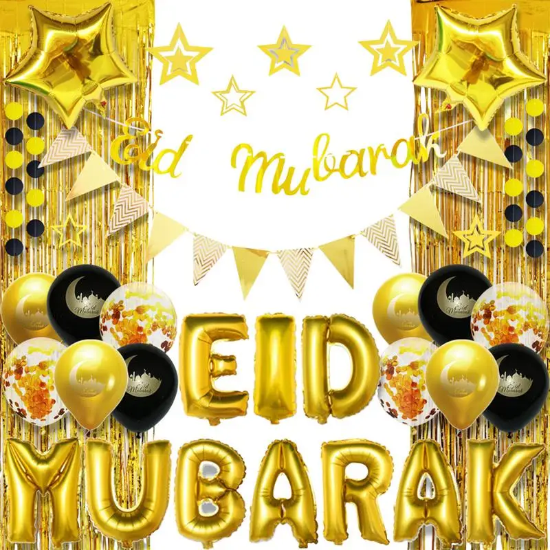 Eid Mubarak Banner Balloons Ramadan Karim Islamic Muslim Party Decor Ramadan Decoration For Home Islam Al Adha Eid Mubarak Gifts
Eid Mubarak Banner Balloons Ramadan Karim Islamic Muslim Party Decor Ramadan Decoration For Home Islam Al Adha Eid Mubarak Gifts