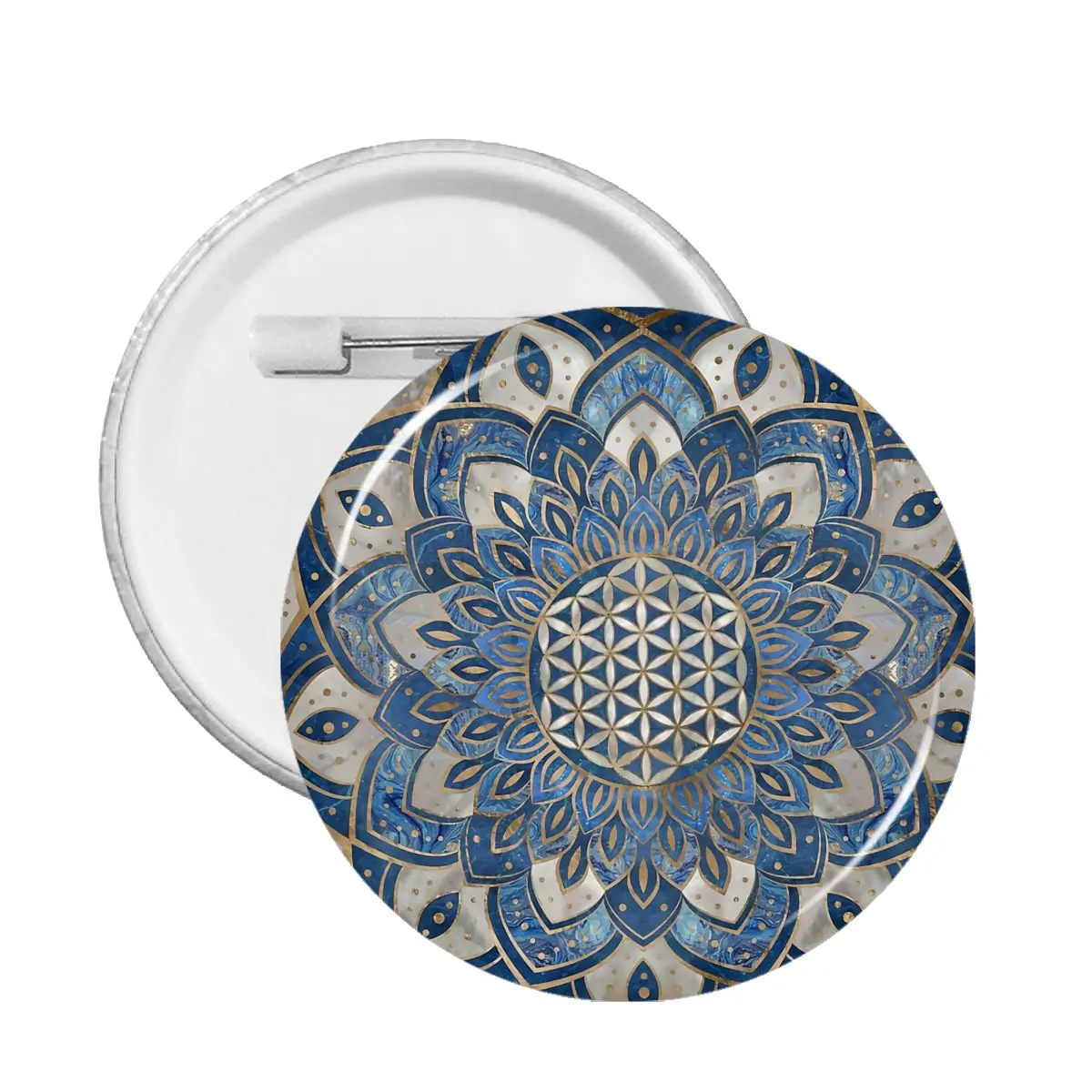 Значок с цветком жизни в лотосе, с синим мрамором и жемчугом, металлические булавки для влюбленных
Значок с цветком жизни в лотосе, с синим мрамором и жемчугом, металлические булавки для влюбленных