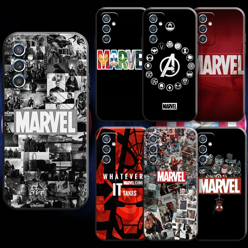 Marvel Logo Comics For Samsung M11 M12 Phone Case Soft Carcasa Back Funda Liquid Silicon Coque Black
Marvel Logo Comics For Samsung M11 M12 Phone Case Soft Carcasa Back Funda Liquid Silicon Coque Black