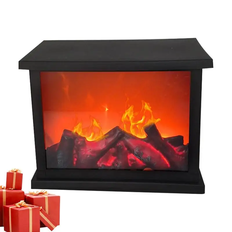 New Fireplace Light Decor Night Lamp Led Fire Flame Square Mantel Lights Simulated Flame For Party Battery Operated And USB
New Fireplace Light Decor Night Lamp Led Fire Flame Square Mantel Lights Simulated Flame For Party Battery Operated And USB