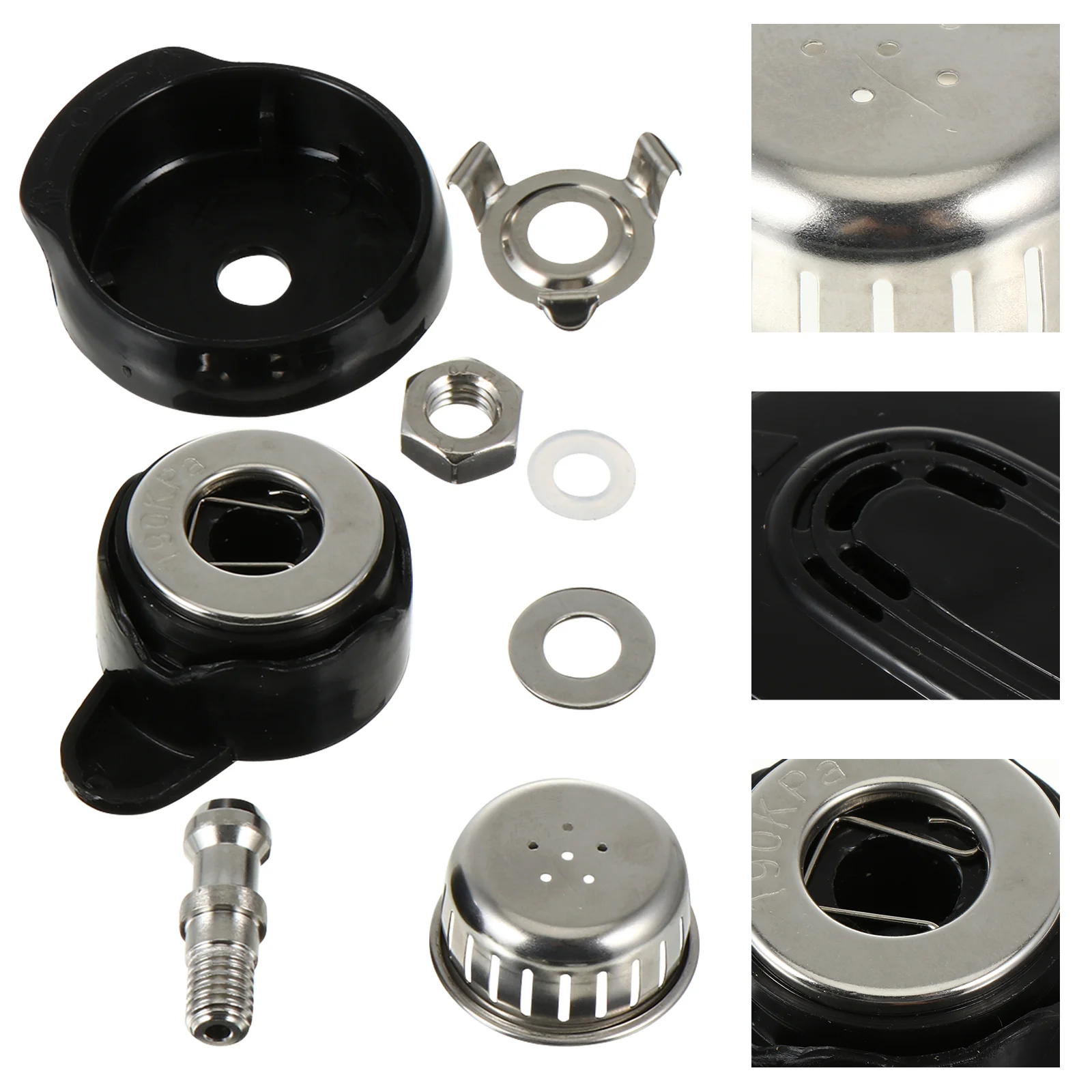 Cookerpressure Jigger Floater Sealer Steamreplacement Parts Float Cap Relief Safety Kitchen Release Supply Gadget Air Supplies
Cookerpressure Jigger Floater Sealer Steamreplacement Parts Float Cap Relief Safety Kitchen Release Supply Gadget Air Supplies