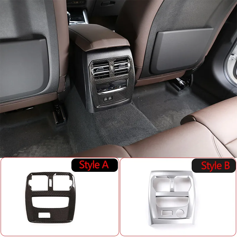For BMW 3 Series G20 2020-2022 ABS Carbon Fiber Car Rear Air Conditioning Air Outlet Anti-Kick Protection Cover Car Accessories
For BMW 3 Series G20 2020-2022 ABS Carbon Fiber Car Rear Air Conditioning Air Outlet Anti-Kick Protection Cover Car Accessories