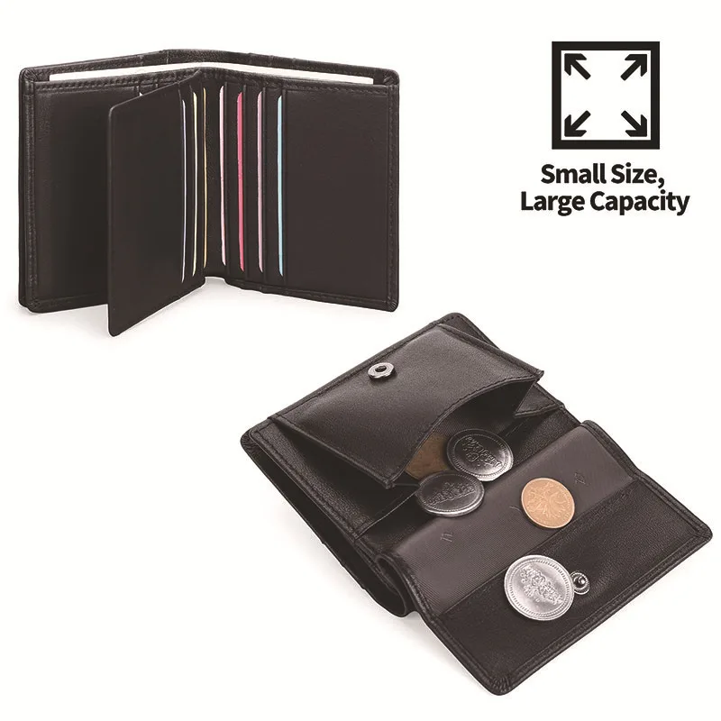 Business Travel Wallet Genuine Leather Wallet for Men Coin Purse Card ID Badge Holder Bag RFID Blocking Man
Business Travel Wallet Genuine Leather Wallet for Men Coin Purse Card ID Badge Holder Bag RFID Blocking Man