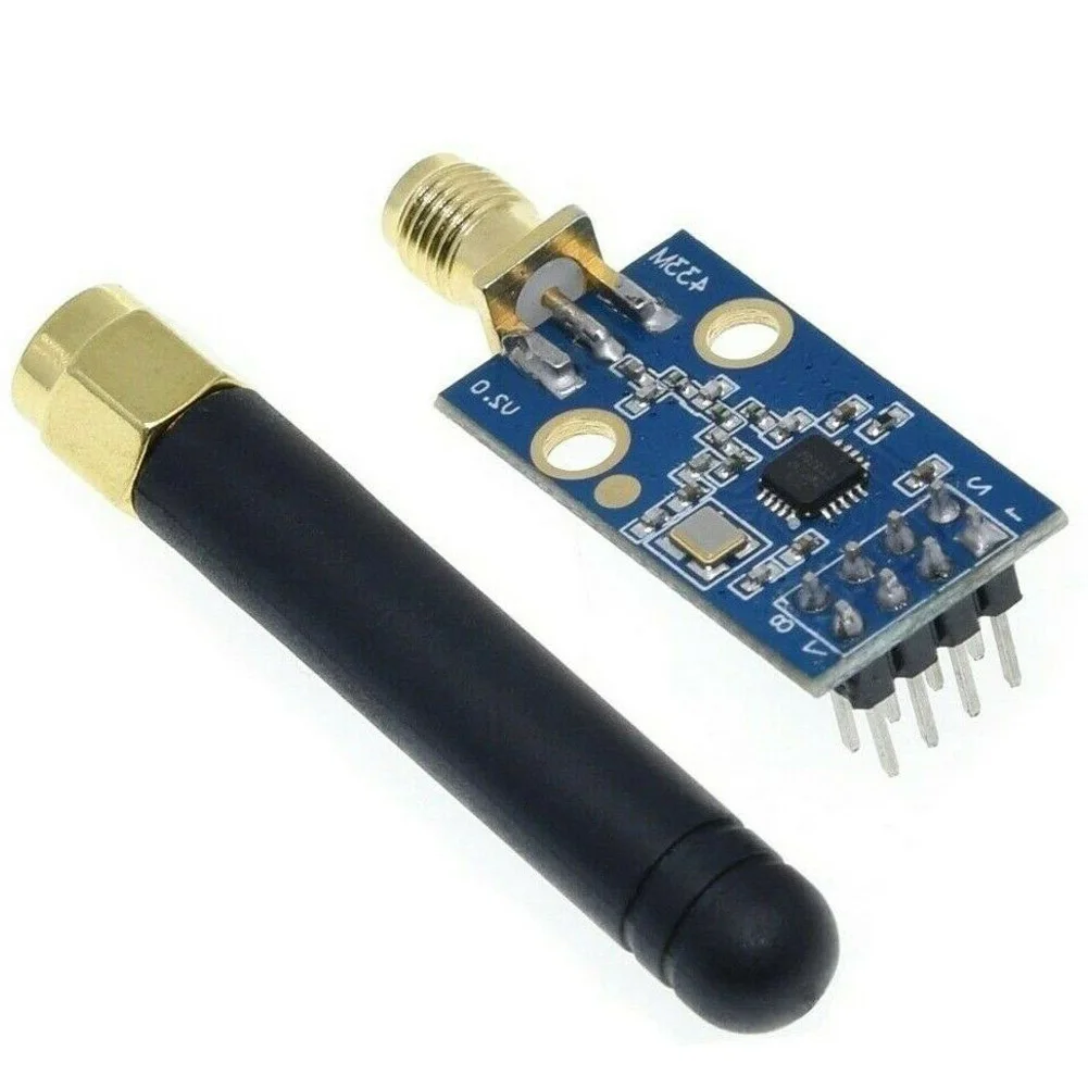 2pcs/set CC1101 Wireless RF Transceiver 315/433/868/915MHZ + SMA Antenna Wireless Module Electrical Equipment Supplies
2pcs/set CC1101 Wireless RF Transceiver 315/433/868/915MHZ + SMA Antenna Wireless Module Electrical Equipment Supplies