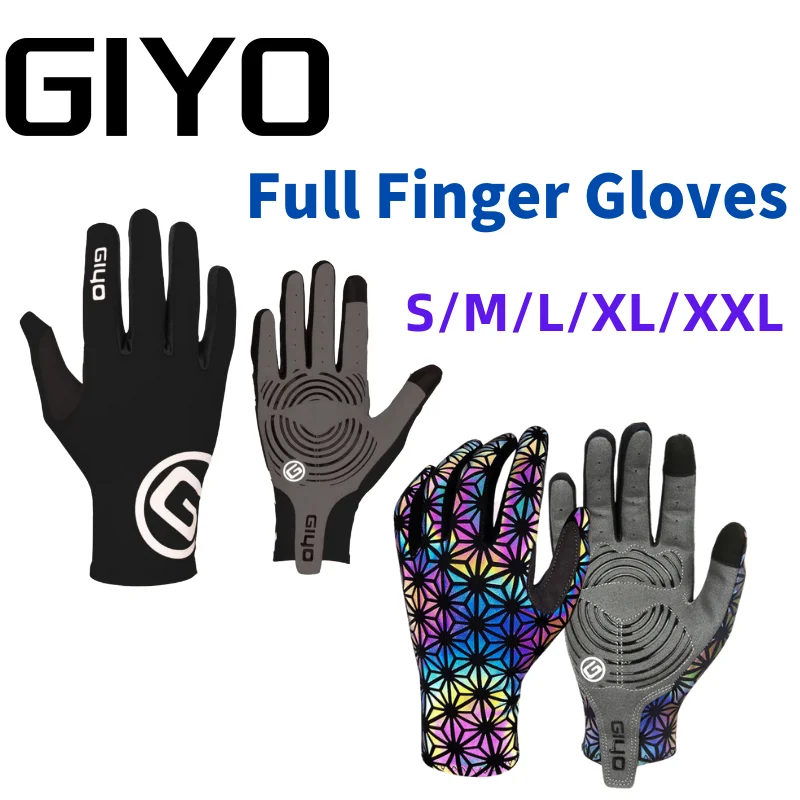 GIYO Wind Breaking Cycling Full Finger Gloves Touch Screen Anti-slip Bicycle Lycra Fabric Mittens Bicicleta Road Bike Long Glove
GIYO Wind Breaking Cycling Full Finger Gloves Touch Screen Anti-slip Bicycle Lycra Fabric Mittens Bicicleta Road Bike Long Glove