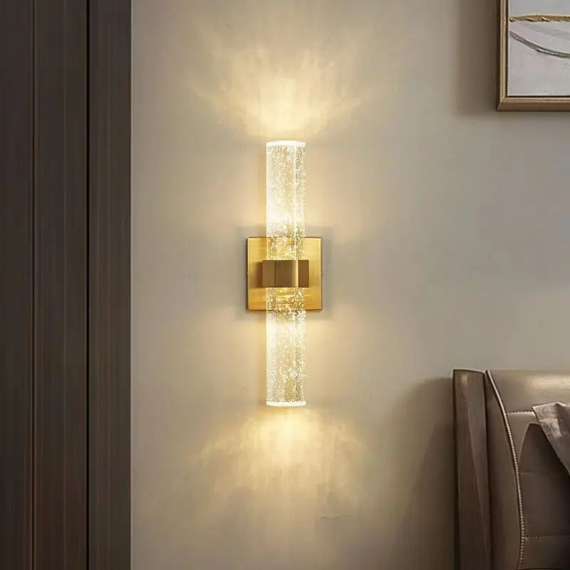 New Style Living Room Crystal Wall Lamp Bedroom Background Wall Simple Post-Modern Hallway Bedside Wiring Wall Lamp
New Style Living Room Crystal Wall Lamp Bedroom Background Wall Simple Post-Modern Hallway Bedside Wiring Wall Lamp