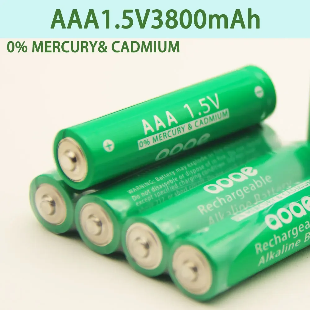 AAA 1.5 V 4-20PCS AAA 3800 Mach Rechargeable Battery 3800 Mach Charging New Alcalinas aoae +1 4-cell Battery Charger
AAA 1.5 V 4-20PCS AAA 3800 Mach Rechargeable Battery 3800 Mach Charging New Alcalinas aoae +1 4-cell Battery Charger