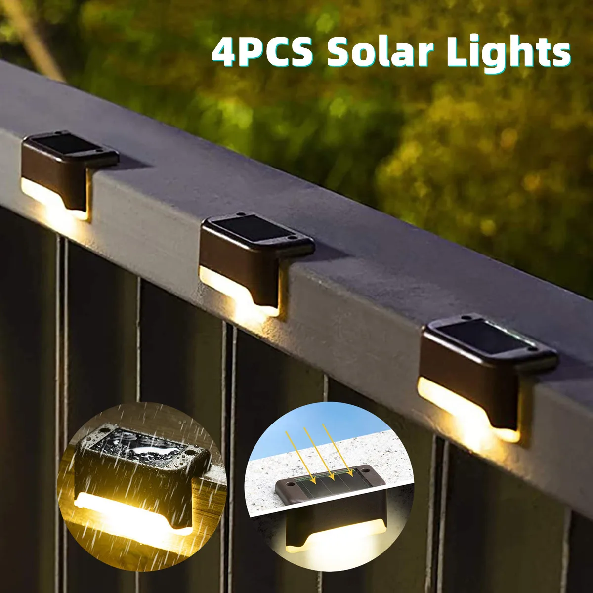 Solar LED Lights Outdoor Garden Light Stairs Deck Lamp Solar Lights Waterproof Solar Step Light for Patio Yard Garden Decor
Solar LED Lights Outdoor Garden Light Stairs Deck Lamp Solar Lights Waterproof Solar Step Light for Patio Yard Garden Decor