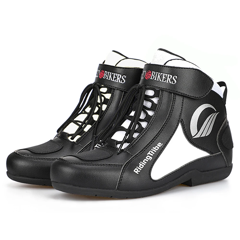 White Motorcycle Boots Microfiber Leather Moto Boots Motorcycle Shoes Motocross Motorbike Chopper Cruiser Touring Ankle Shoes
White Motorcycle Boots Microfiber Leather Moto Boots Motorcycle Shoes Motocross Motorbike Chopper Cruiser Touring Ankle Shoes