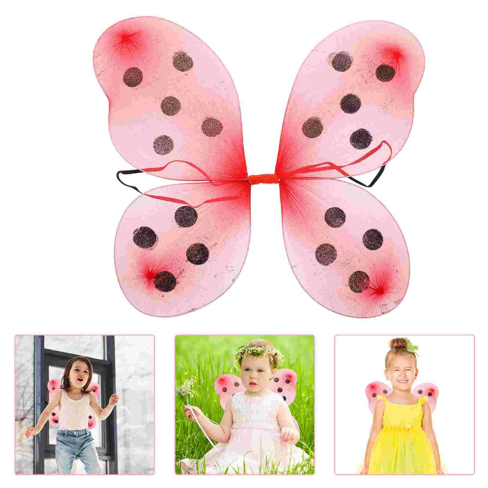 Costumes For Girls Ladybug Wings Cosplay Props Simulation 42.5X39CM Toys Red Cloth Girls
Costumes For Girls Ladybug Wings Cosplay Props Simulation 42.5X39CM Toys Red Cloth Girls