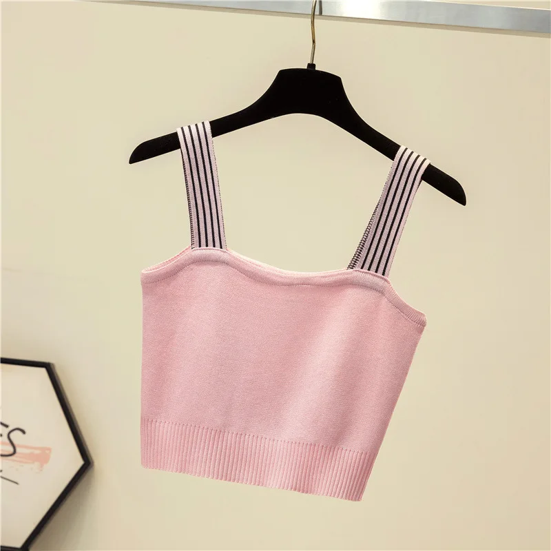 Women's T-shirt 2022 Fashion New Solid Color Short Outer Knit Vest Outer Wear Small Sling Ladies Top SJ546
Women's T-shirt 2022 Fashion New Solid Color Short Outer Knit Vest Outer Wear Small Sling Ladies Top SJ546