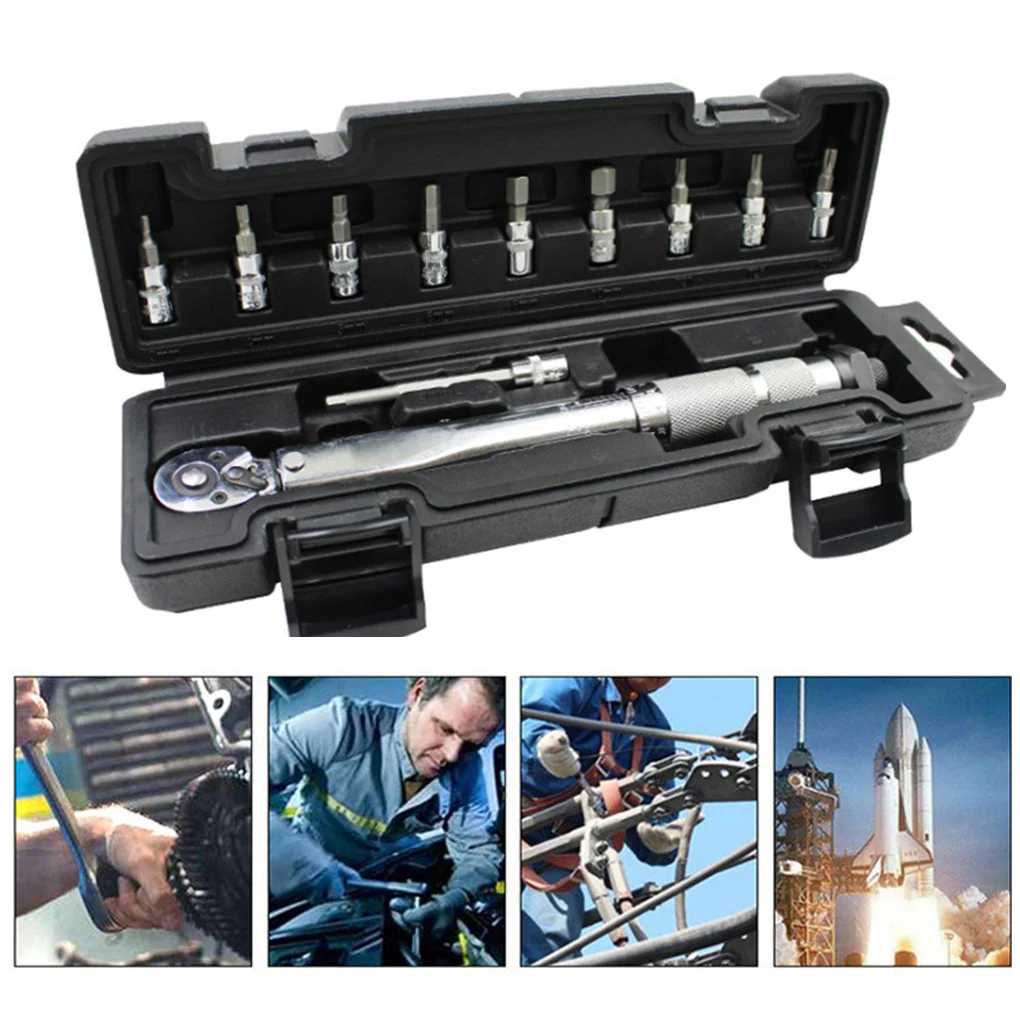 1 Set Torque Wrench Great Material Quick Removal Accuracy Magnetic Spanner Light-weight Allen Keys Wrenches Kit
1 Set Torque Wrench Great Material Quick Removal Accuracy Magnetic Spanner Light-weight Allen Keys Wrenches Kit