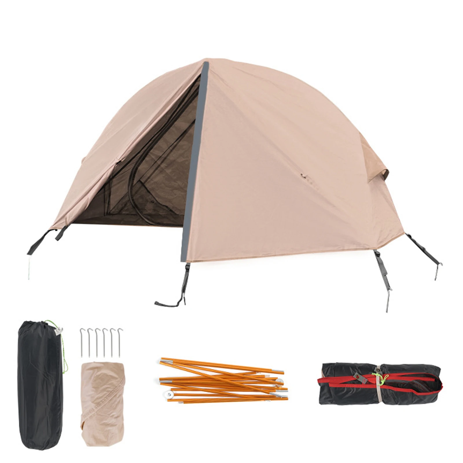 Durable Camping Tent Elevated Shield Mesh Inner Oxford Cloth Prevent Bugs Sturdy Breathability Interior Pocket
Durable Camping Tent Elevated Shield Mesh Inner Oxford Cloth Prevent Bugs Sturdy Breathability Interior Pocket