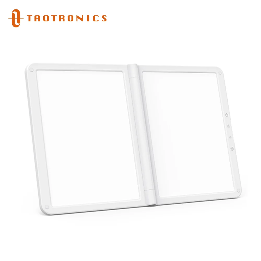 TaoTronics CL018 Light Therapy Lamp UV-Free 10000Lux Foldable LED Therapy with Memory Function Treat Seasonal Affective Disorder
TaoTronics CL018 Light Therapy Lamp UV-Free 10000Lux Foldable LED Therapy with Memory Function Treat Seasonal Affective Disorder